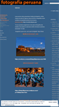 Mobile Screenshot of fotografiaperuana.com